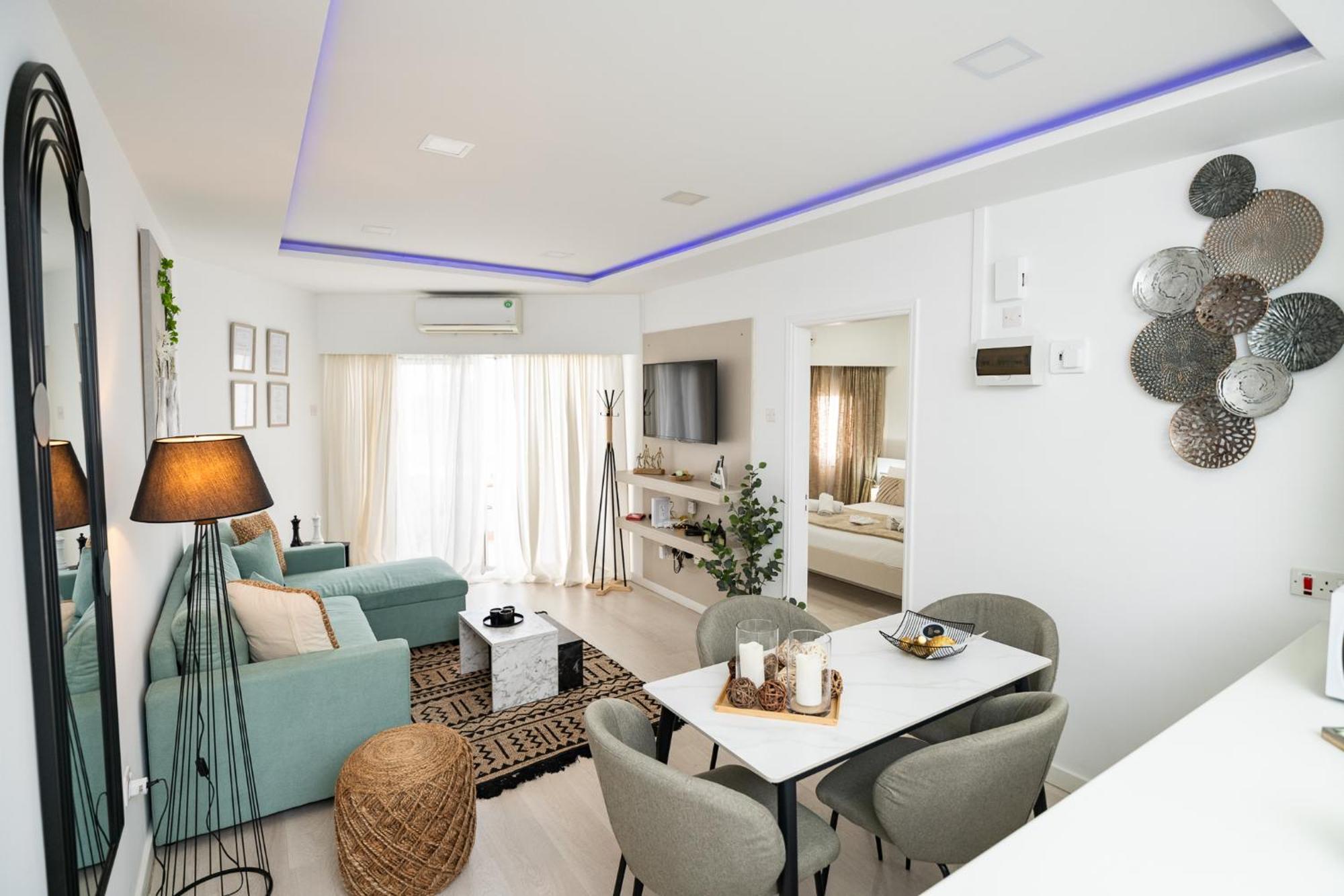 Lazuli Beach & Pool Apartment 501 Lárnaca Exterior foto