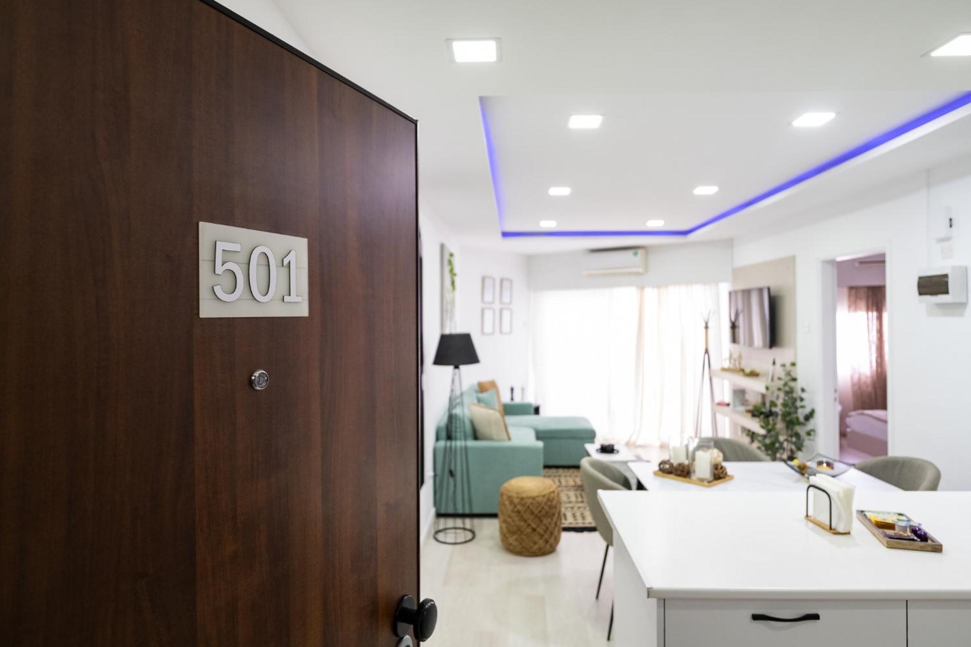 Lazuli Beach & Pool Apartment 501 Lárnaca Exterior foto