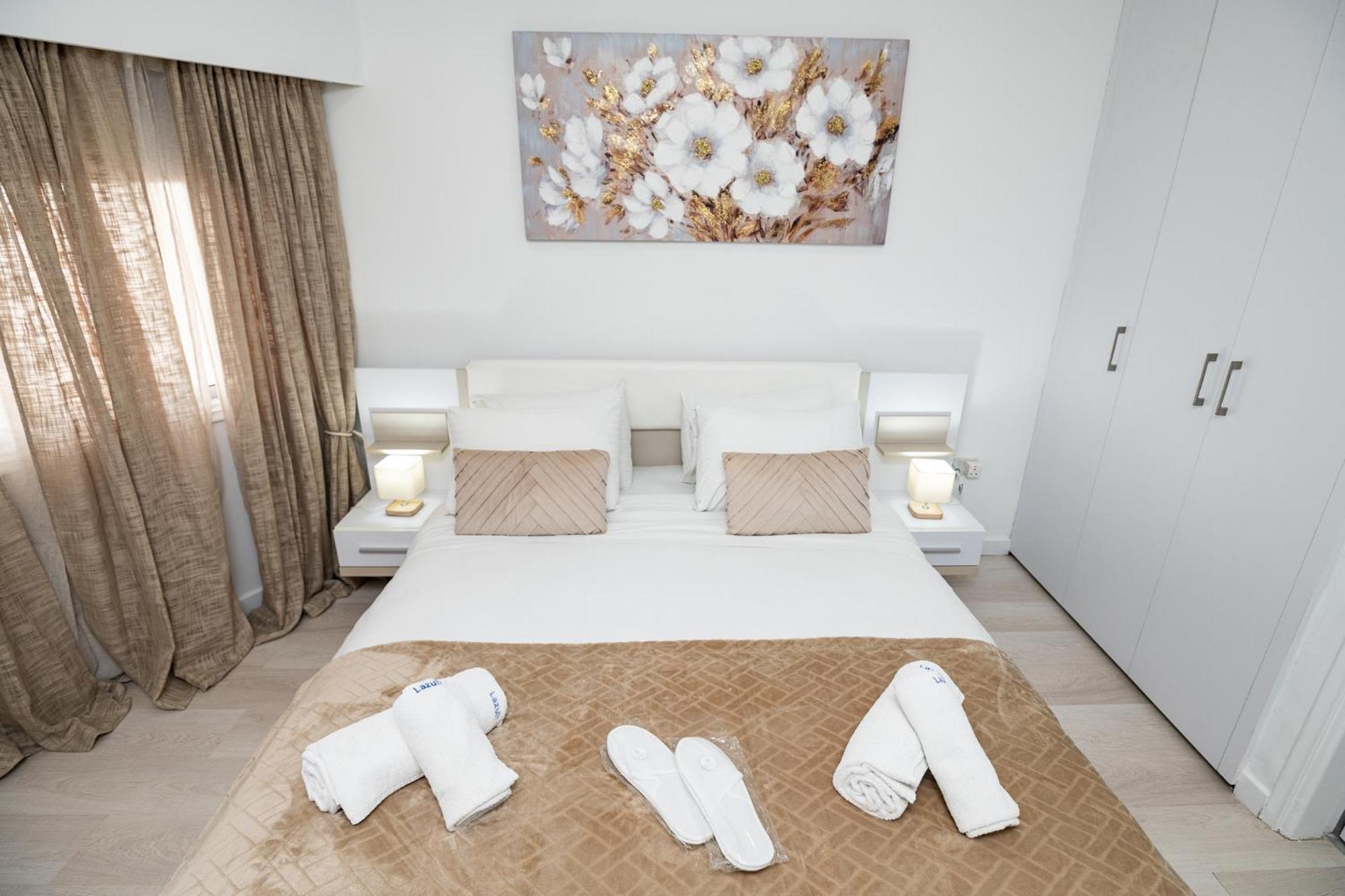 Lazuli Beach & Pool Apartment 501 Lárnaca Exterior foto